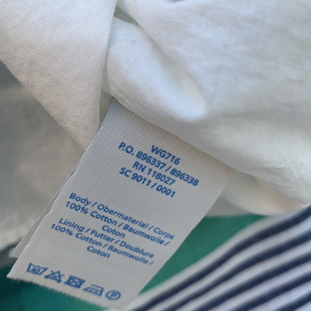 Boden - Long Cotton Pleated Skirt - 10 - Picture 6 of 6